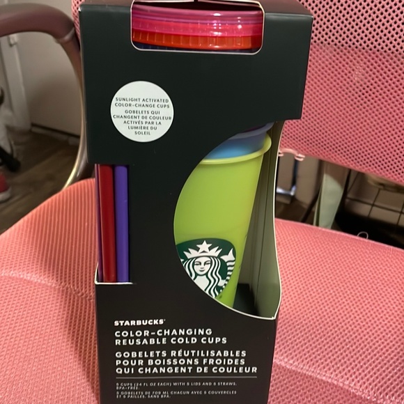BRAND NEW STARBUCKS COLOR CHANGING COLD CUPS - Picture 1 of 3